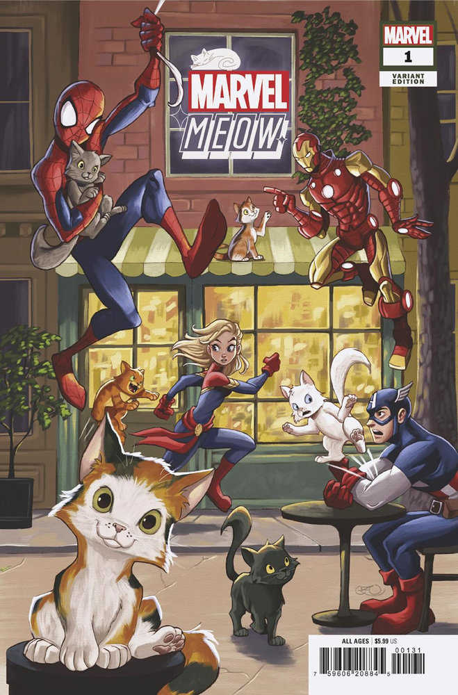 Marvel Meow 1 Chrissie Zullo Variant | Odin's Place