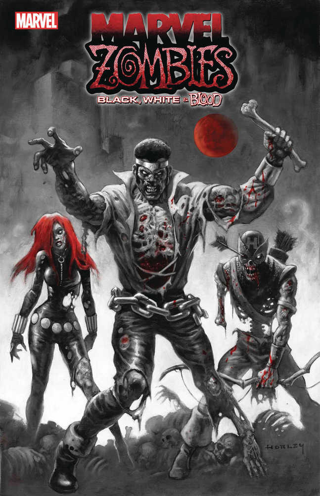 Marvel Zombies Black White Blood #3 Alex Horley Variant | Odin's Place
