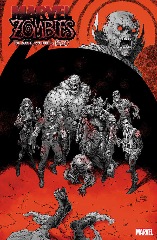 Marvel Zombies: Black, White & Blood 4 Todd Nauck Homage Variant | Odin's Place