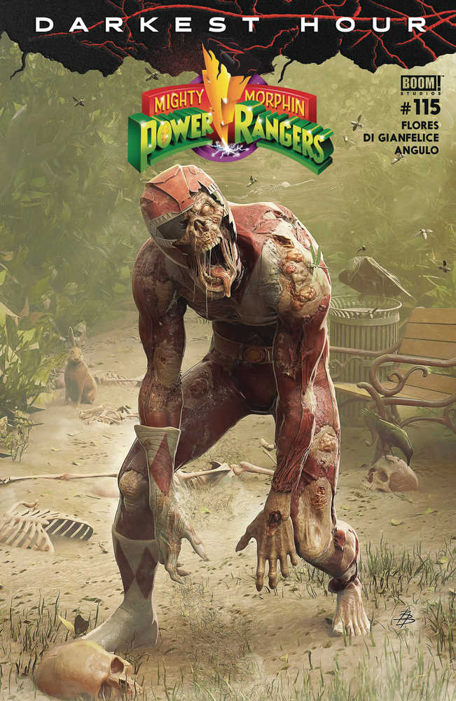 Mighty Morphin Power Rangers #115 Cover B Dark Grid Variant Barend | Odin's Place