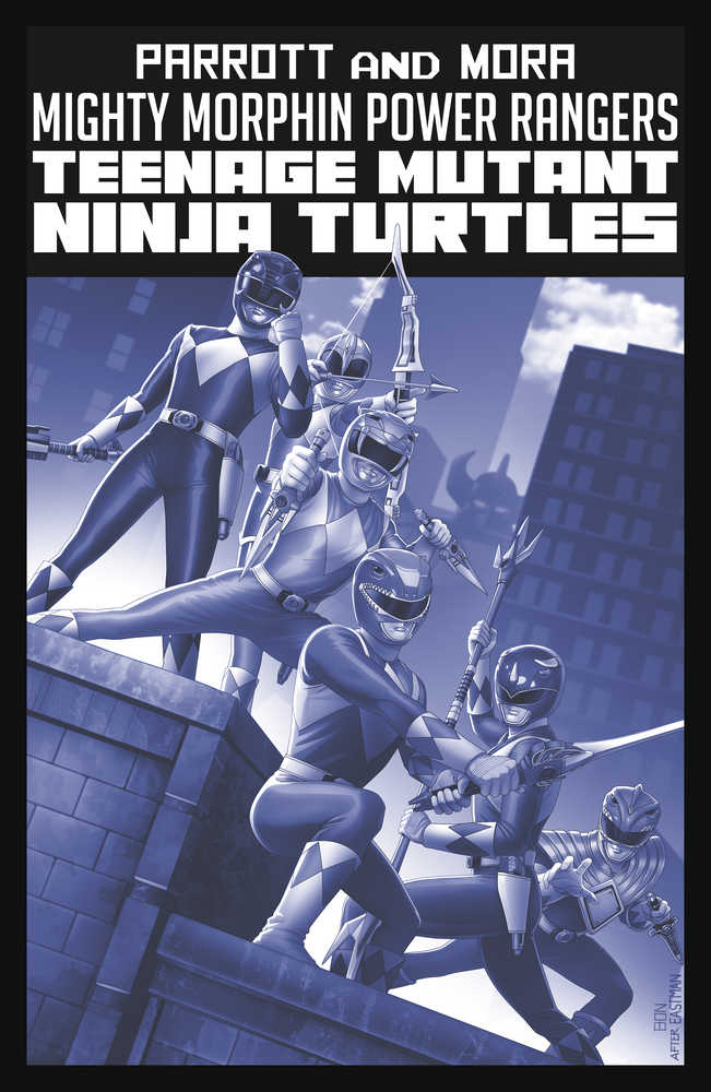 Mmpr Teenage Mutant Ninja Turtles II Black & White Edition #1 Cover B Mmpr Variant Bernardo | Odin's Place