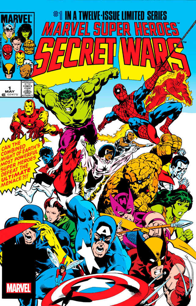 Marvel Super Heroes Secret Wars 1 Facsimile Edition | Odin's Place