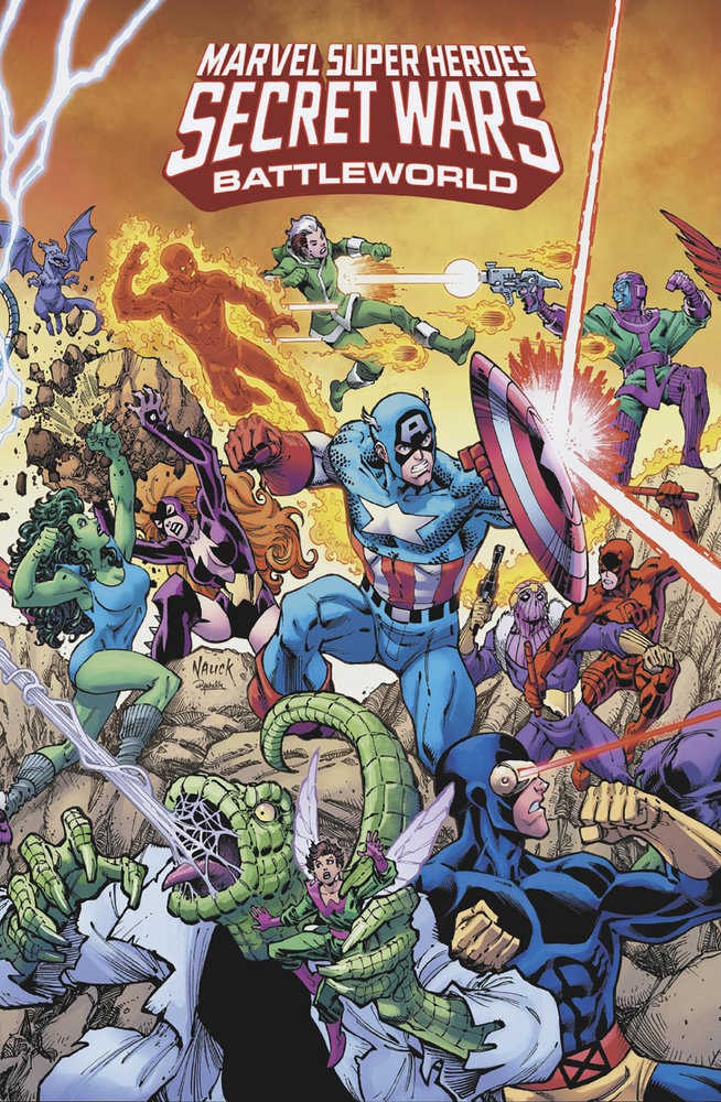 Marvel Super Heroes Secret Wars: Battleworld 2 Todd Nauck Connecting Variant | Odin's Place