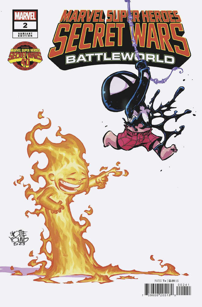 Marvel Super Heroes Secret Wars: Battleworld 2 Skottie Young Variant | Odin's Place