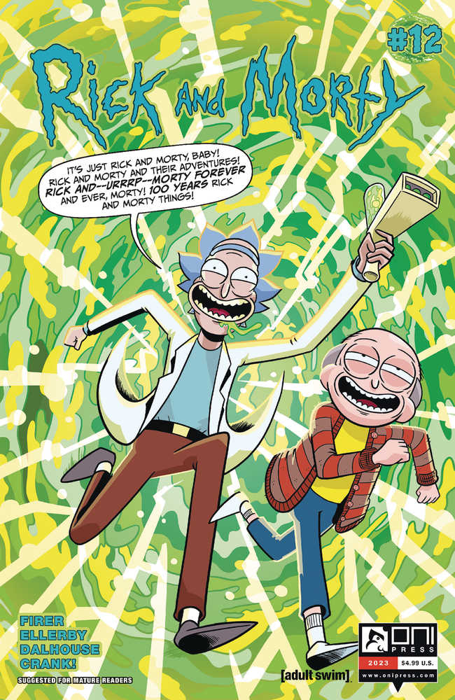 Rick And Morty #12 Cover A Marc Ellerby (Mature) | Odin's Place
