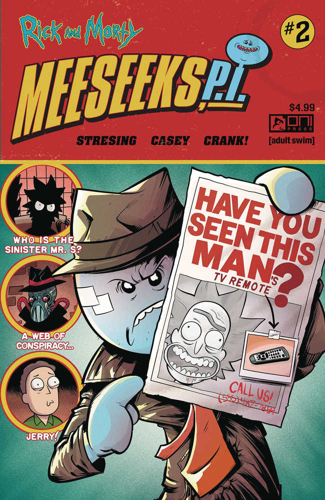 Rick And Morty Meeseeks Pi #2 (Of 3) Cover A Fred C Stresing (Mature) | Odin's Place