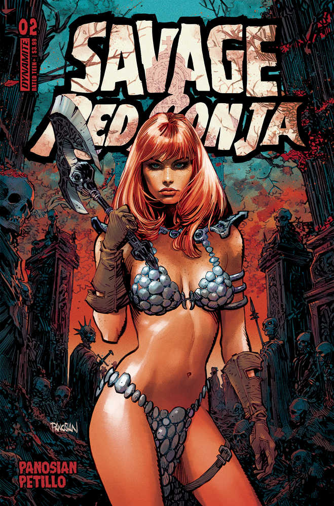 Savage Red Sonja #2 Cover A Panosian | Odin's Place