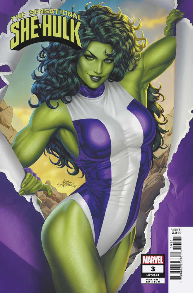 Sensational She-Hulk 3 Ariel Diaz Variant | Odin's Place