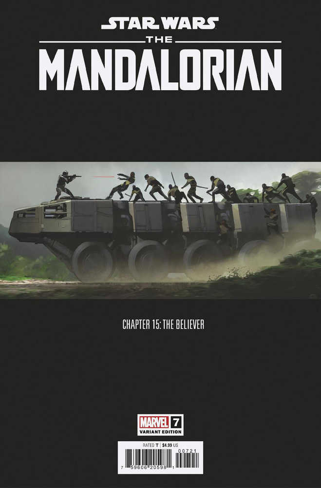 Star Wars: The Mandalorian Season 2 7 Concept Art Variant | Odin's Place