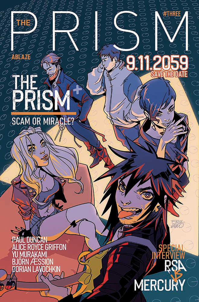 The Prism #3 Cover B Erica D Urso (Mature) | Odin's Place