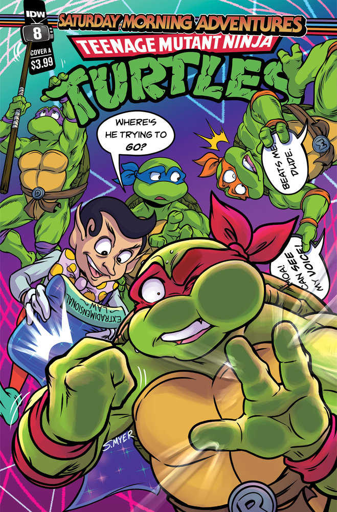 Teenage Mutant Ninja Turtles: Saturday Morning Adventures #8 Cover A (Myer) | Odin's Place