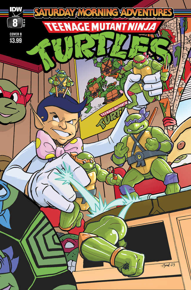 Teenage Mutant Ninja Turtles: Saturday Morning Adventures #8 Variant B (Hymel) | Odin's Place