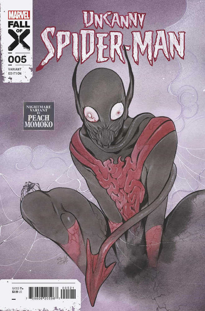 Uncanny Spider-Man #5 Peach Momoko Nightmare Variant [Fall] | Odin's Place