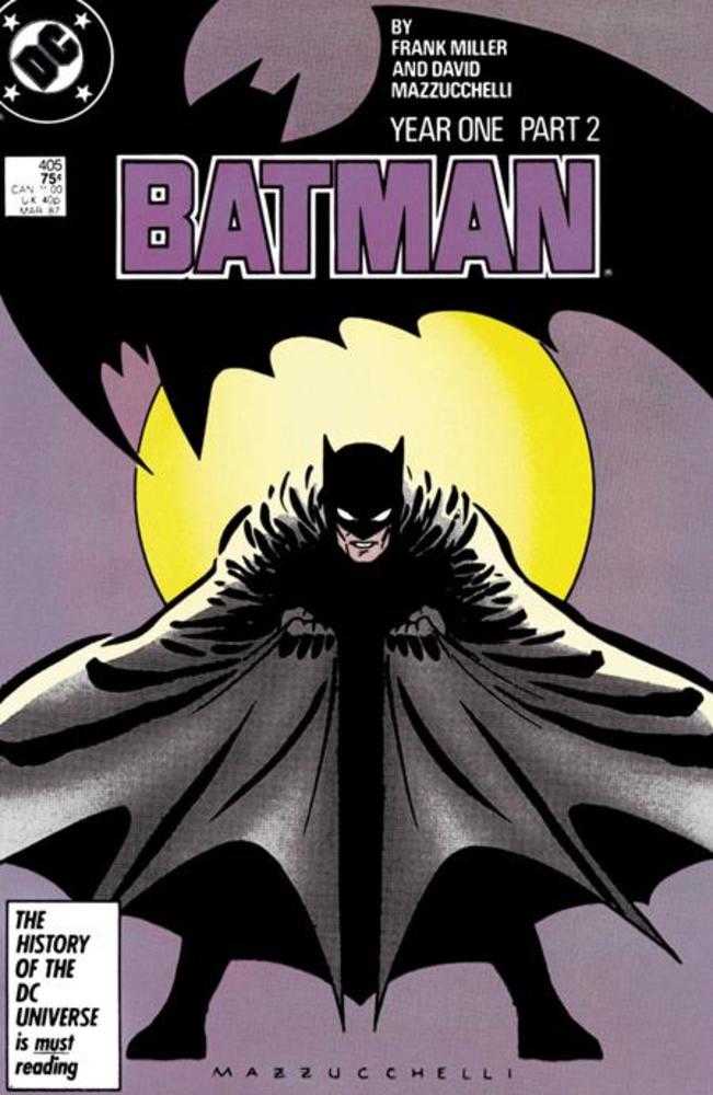 Batman #405 Facsimile Edition Cover A David Mazzucchelli | Odin's Place