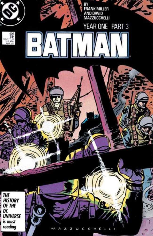 Batman #406 Facsimile Edition Cover A David Mazzucchelli | Odin's Place