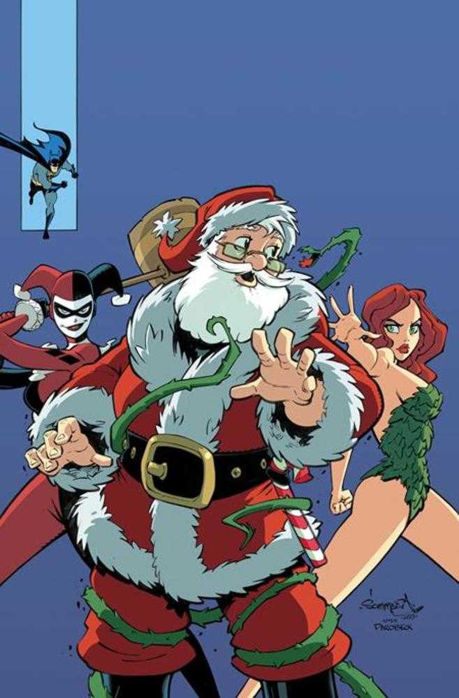 Harley Quinn #35 Cover C Jon Sommariva Santa Card Stock Variant | Odin's Place