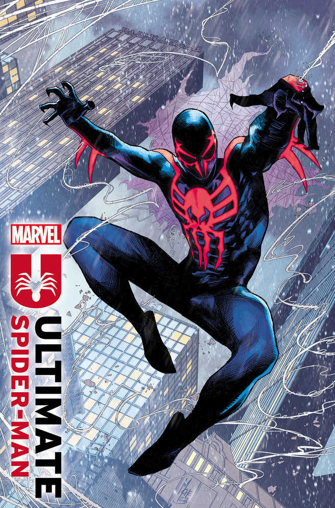 Ultimate Spider-Man 1 Marco Checchetto Costume Tease Variant C | Odin's Place