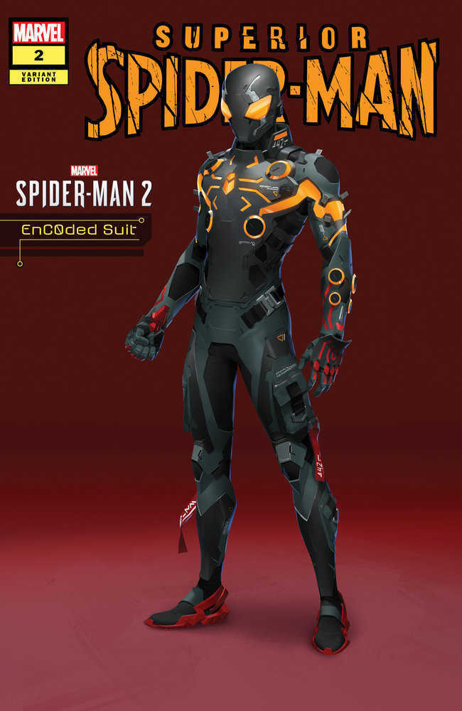 Superior Spider-Man #2 Encoded Suit Marvel'S Spider-Man 2 Variant | Odin's Place