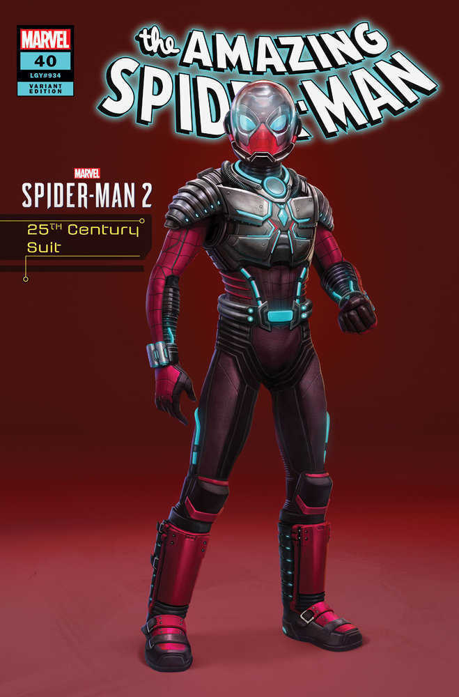Amazing Spider-Man #40 25th Century Suit Marvel'S Spider-Man 2 Variant [Gw] | Odin's Place