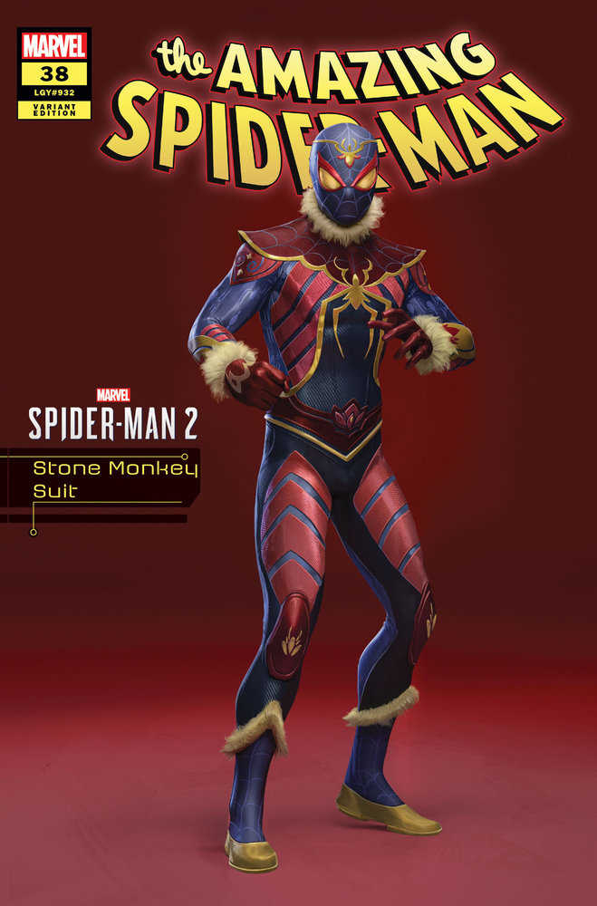 NEW - Amazing Spider-Man 38 Stone Monkey Suit Marvel'S Spider-Man 2 Variant [Gw] | Odin's Place