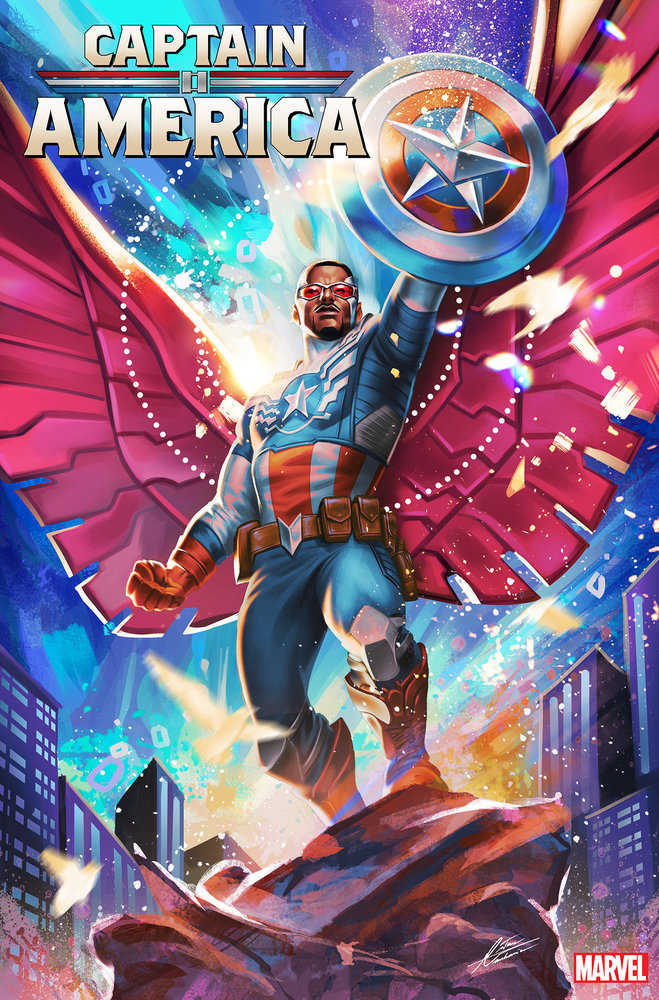 Captain America 6 Mateus Manhanini Black History Month Variant | Odin's Place