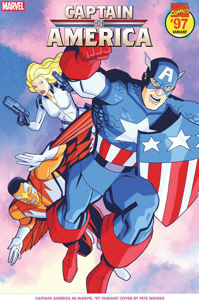 Captain America 6 Pete Woods Marvel 97 Variant | Odin's Place