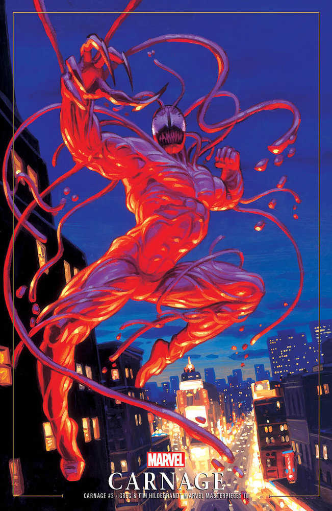 Carnage 3 Greg And Tim Hildebrandt Carnage Marvel Masterpieces III Variant | Odin's Place