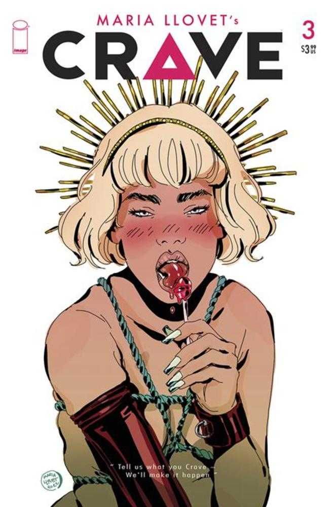 Crave #3 (Of 6)  Cover B Maria Llovet Sucker Variant (Mature) | Odin's Place