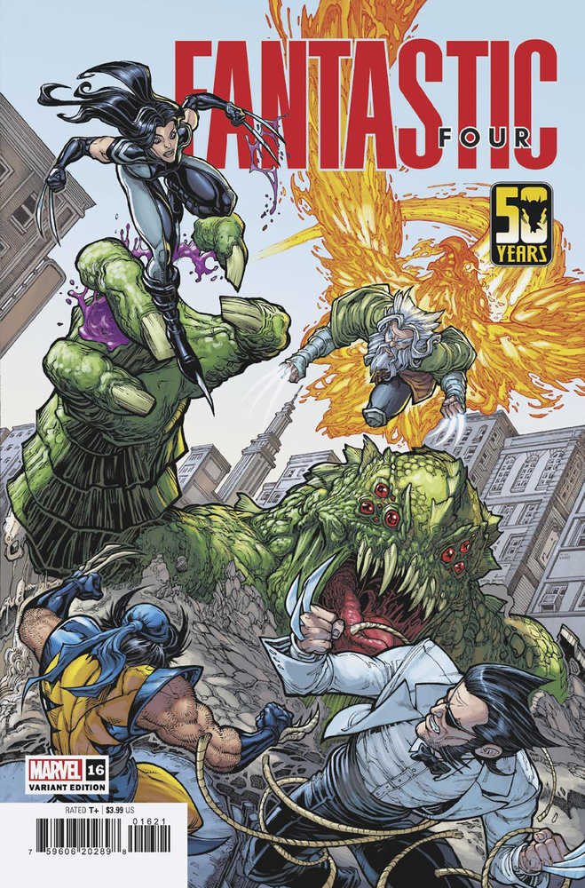 Fantastic Four 16 Chad Hardin Wolverine Wolverine Wolverine Variant | Odin's Place