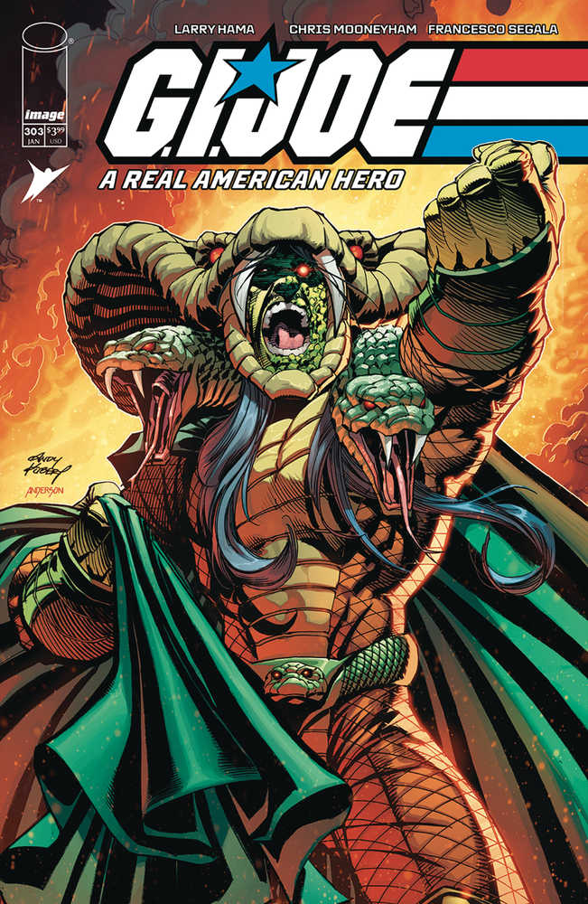 G.I. Joe A Real American Hero #303  Cover A Andy Kubert & Brad Anderson | Odin's Place