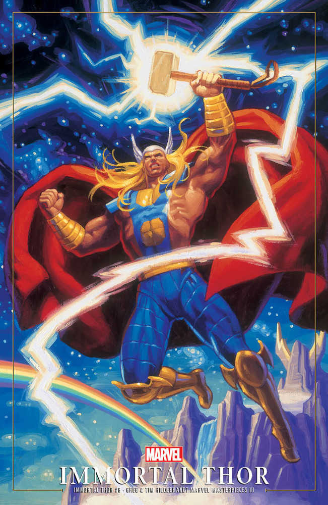 Immortal Thor #6 Hildebrandt Marvel Masterpieces III Variant | Odin's Place