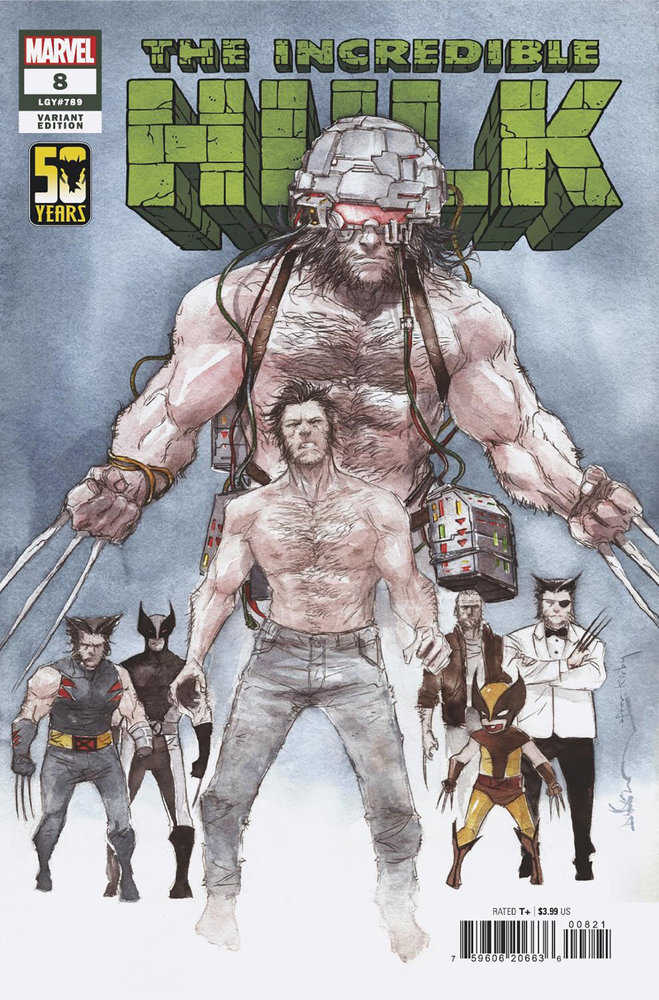Incredible Hulk 8 Dustin Nguyen Wolverine Wolverine Wolverine Variant | Odin's Place