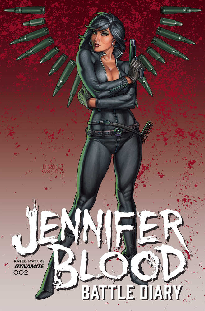 Jennifer Blood Battle Diary #2 Cover A Linsner (Mature) | Odin's Place