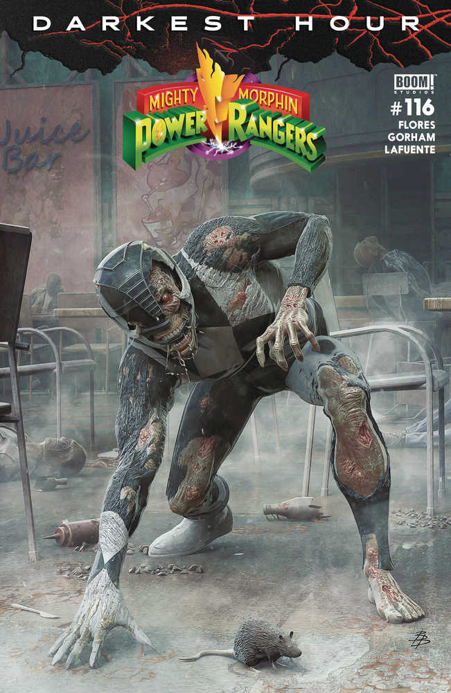 Mighty Morphin Power Rangers #116 Cover B Dark Grid Variant Barend | Odin's Place