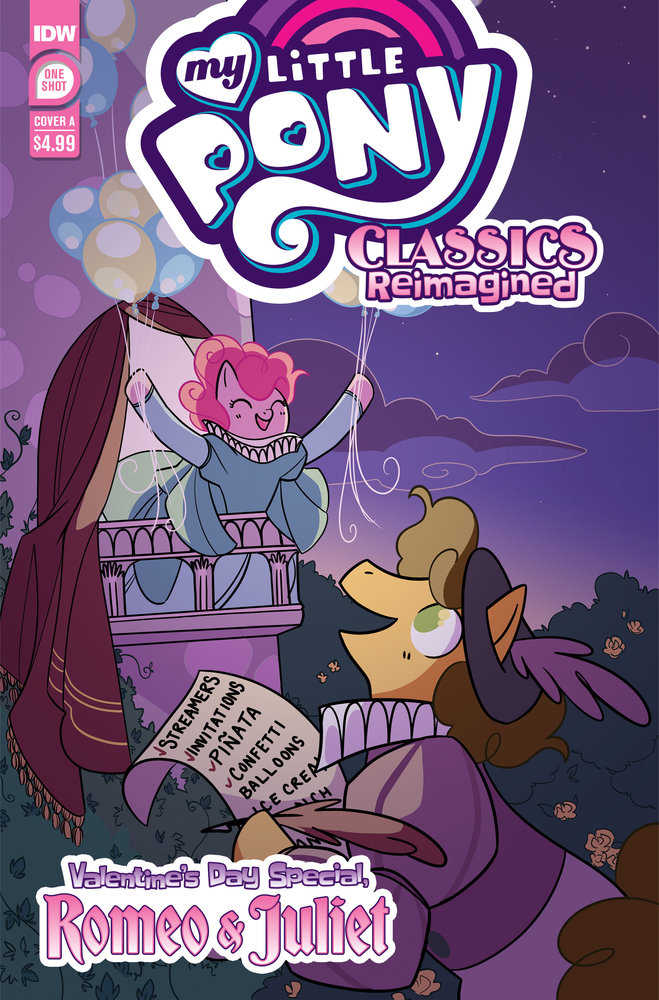 My Little Pony: Classics Reimagined--Valentine'S Day Special, Romeo & Juliet Cover A (Ayoub) | Odin's Place