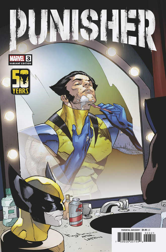 Punisher 3 Roge Antonio Wolverine Wolverine Wolverine Variant | Odin's Place