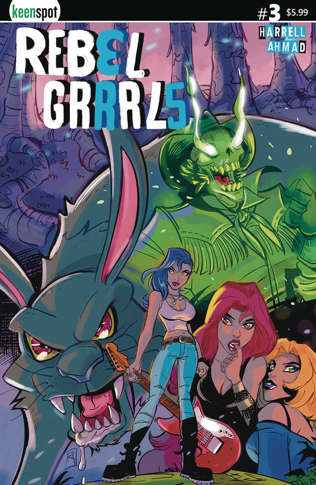 Rebel Grrrls #3 Cover A Robert Ahmad | Odin's Place