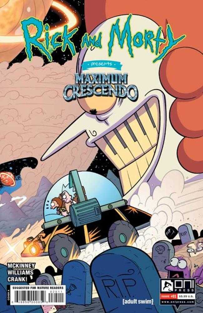 Rick And Morty Presents Maximum Crescendo #1 Cover A Jarrett Williams (Mature) | Odin's Place