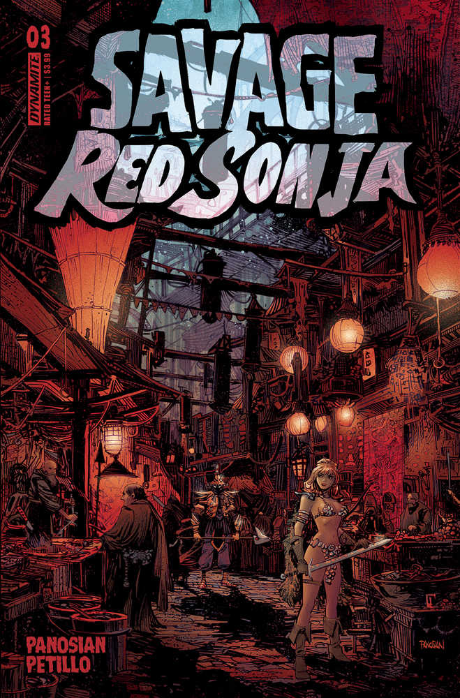 Savage Red Sonja #3 Cover A Panosian | Odin's Place