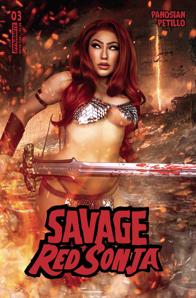 Savage Red Sonja #3 Cover D Cosplay | Odin's Place