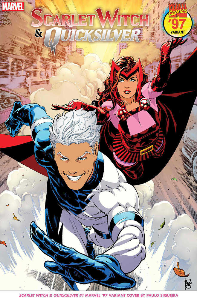Scarlet Witch & Quicksilver 1 Paulo Siqueira Marvel 97 Variant | Odin's Place