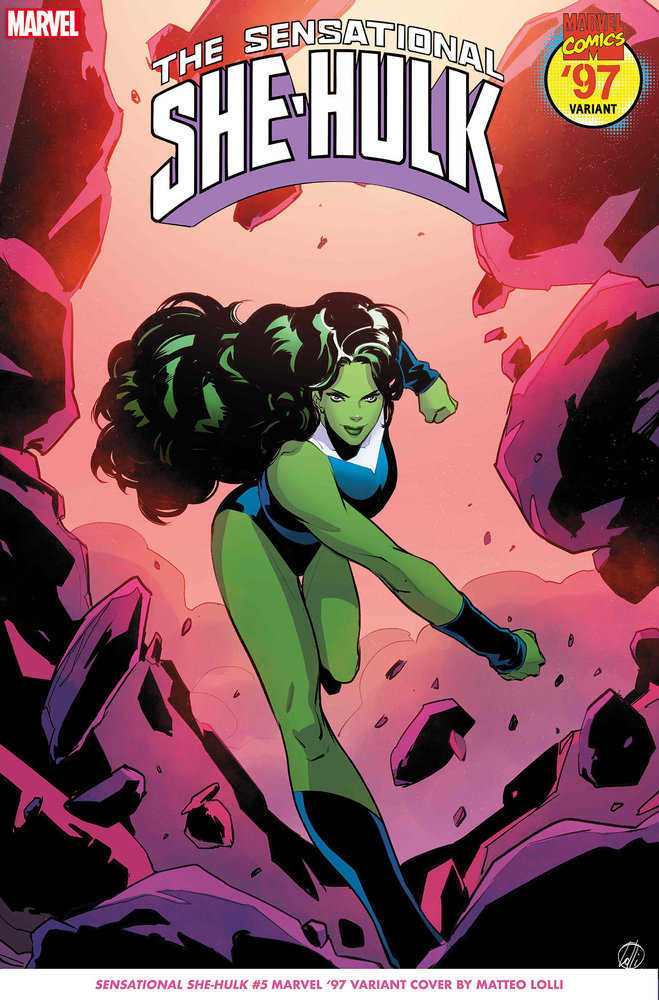 Sensational She-Hulk 5 Matteo Lolli Marvel 97 Variant | Odin's Place