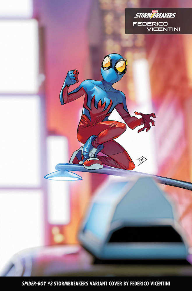 Spider-Boy 3 Federico Vicentini Stormbreakers Variant | Odin's Place