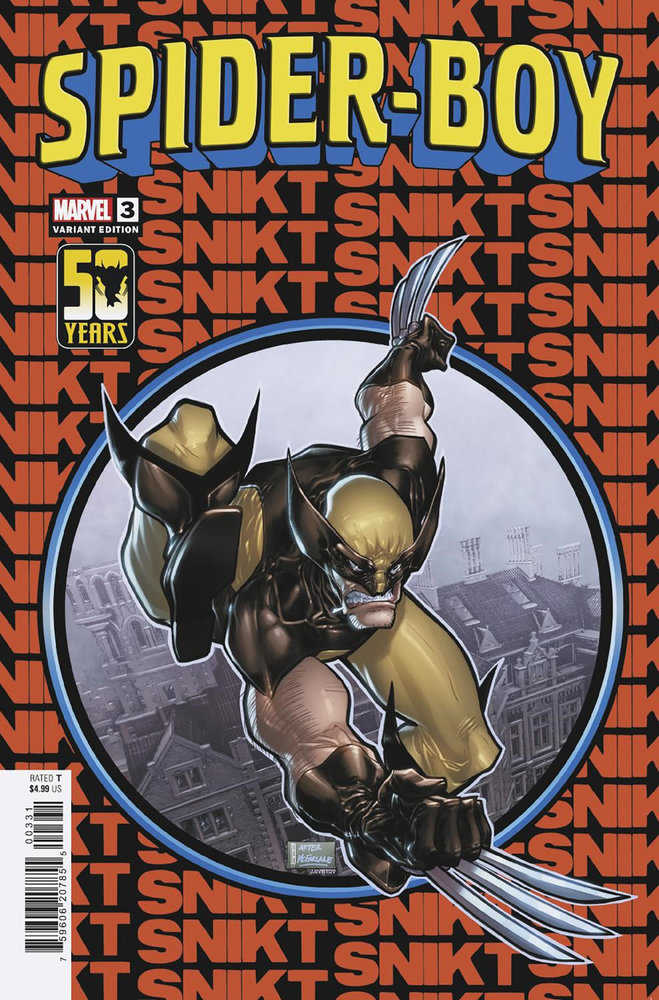 Spider-Boy 3 David Baldeon Wolverine Wolverine Wolverine Variant | Odin's Place