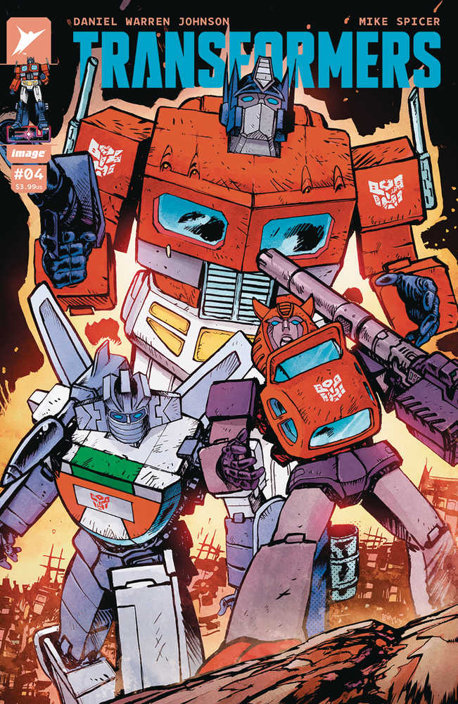 Transformers #4 Cover A Daniel Warren Johnson & Mike Spicer | Odin's Place