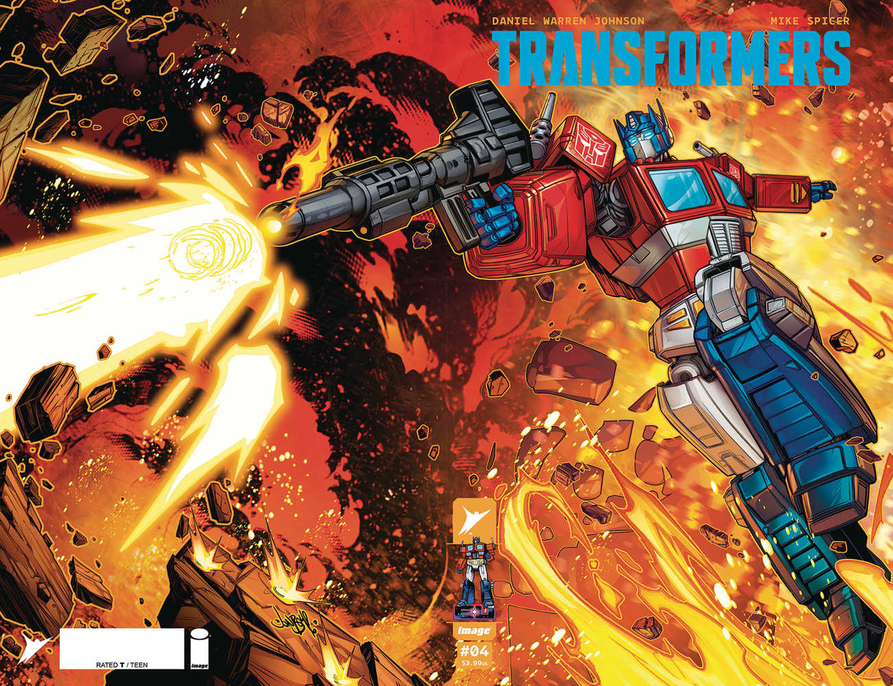 Transformers #4 Cover B Jonboy Meyers Wraparound Variant | Odin's Place