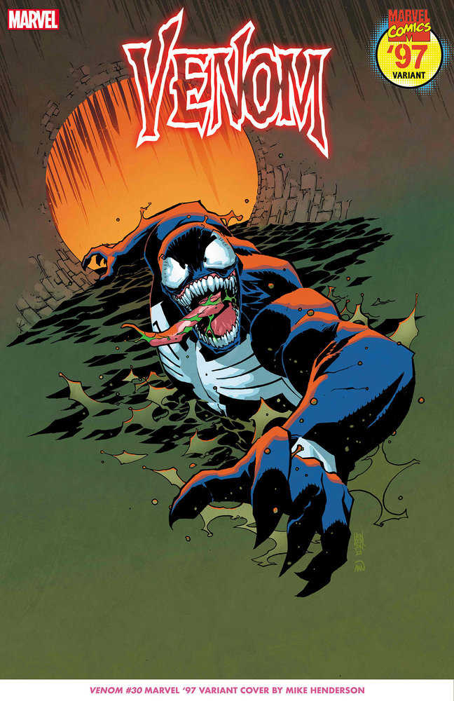 Venom 30 Mike Henderson Marvel 97 Variant | Odin's Place