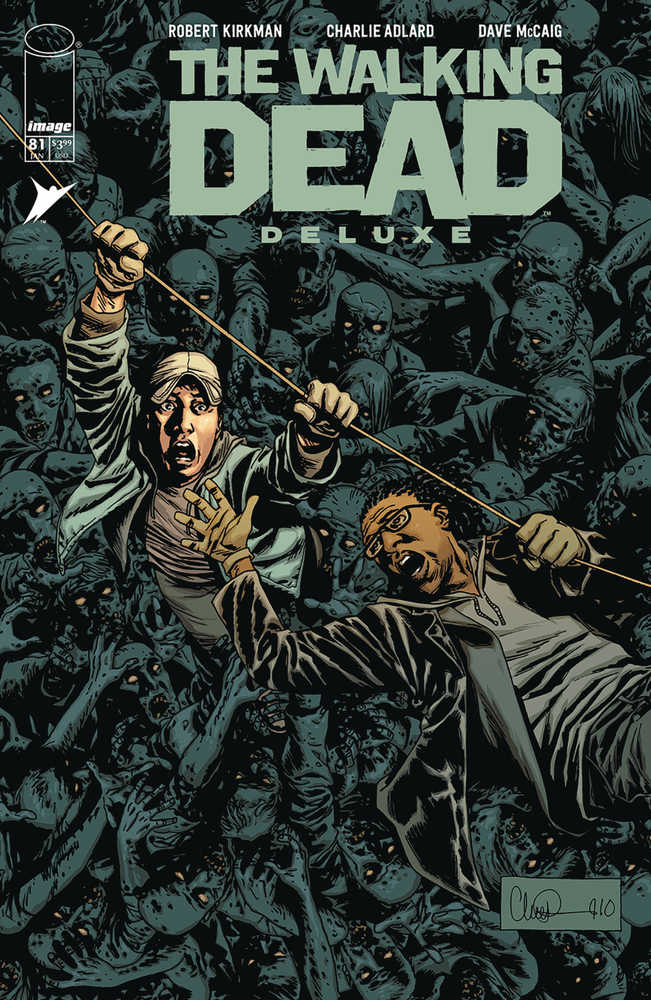 Walking Dead Deluxe #81  Cover B Charlie Adlard & Dave Mccaig Variant (Mature) | Odin's Place