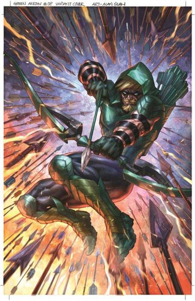 Green Arrow #8 (Of 12) Cover B Alan Quah Card Stock Variant | Odin's Place