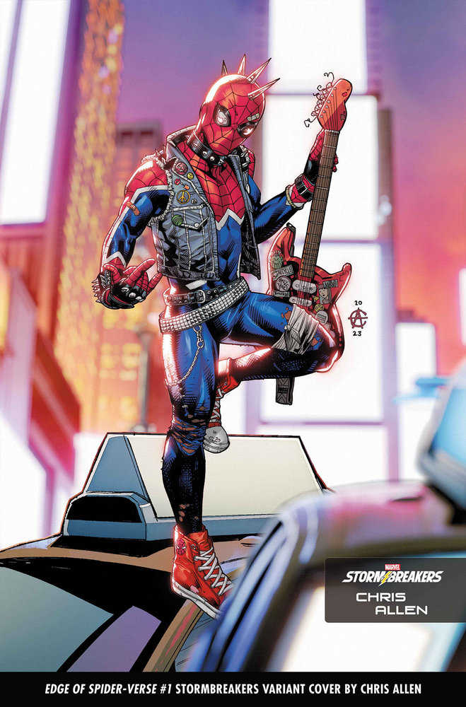 Edge Of Spider-Verse 1 Chris Allen Stormbreakers Variant | Odin's Place